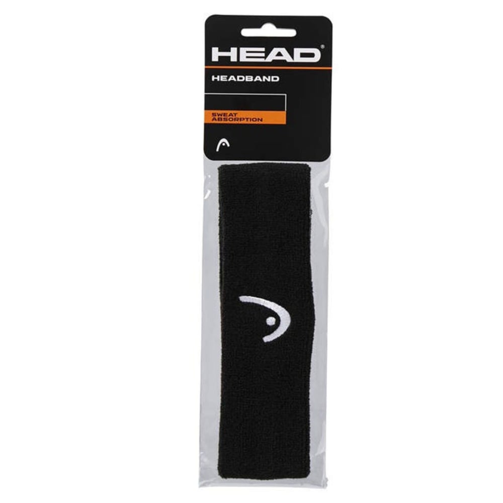 HEADBAND TENIS UNISEX HEAD NEGRO - 1