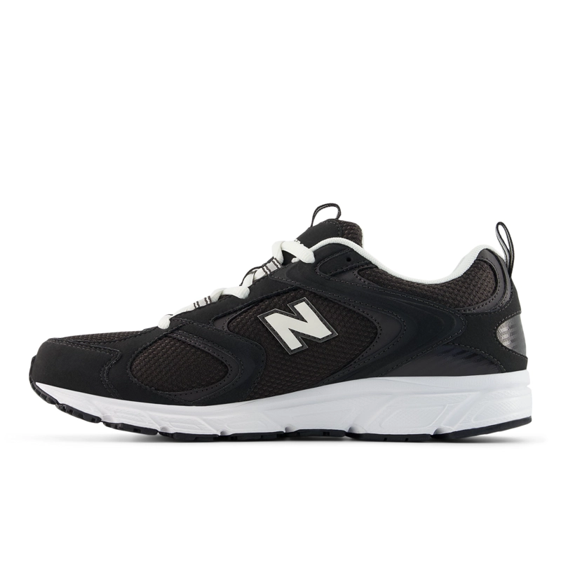 ZAPATILLAS URBANAS UNISEX NEW BALANCE 408 NEGRAS/BLANCAS - 2