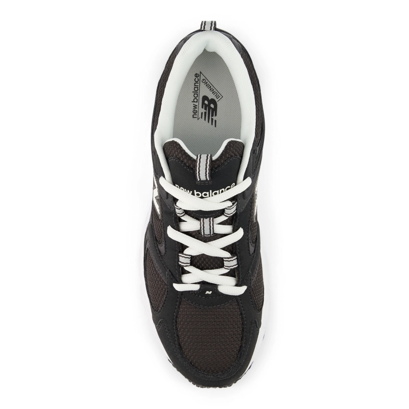 ZAPATILLAS URBANAS UNISEX NEW BALANCE 408 NEGRAS/BLANCAS - 3