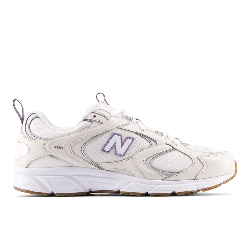 ZAPATILLAS URBANAS UNISEX NEW BALANCE 408 BEIGE/BLANCA - 1