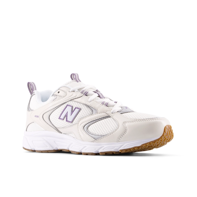 ZAPATILLAS URBANAS UNISEX NEW BALANCE 408 BEIGE/BLANCA - 4