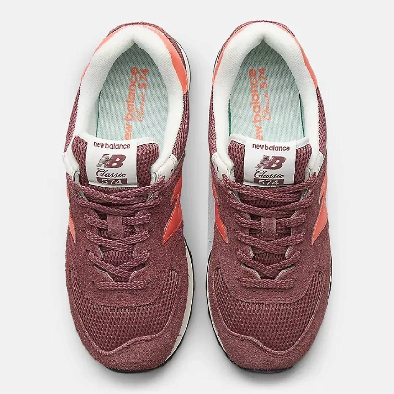 ZAPATILLAS URBANAS UNISEX NEW BALANCE 574  BURDEO - 4