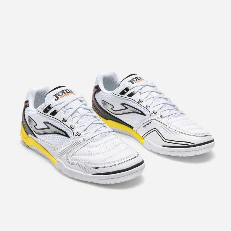 ZAPATILLAS FUTSAL HOMBRE JOMA DRIBLING 26 BLANCAS/AMARILLAS - 2
