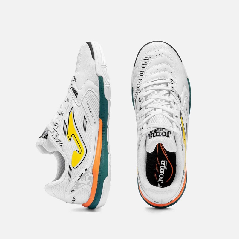 ZAPATILLAS FUTSAL HOMBRE JOMA LIGA 5 26 INDOOR BLANCO - 4