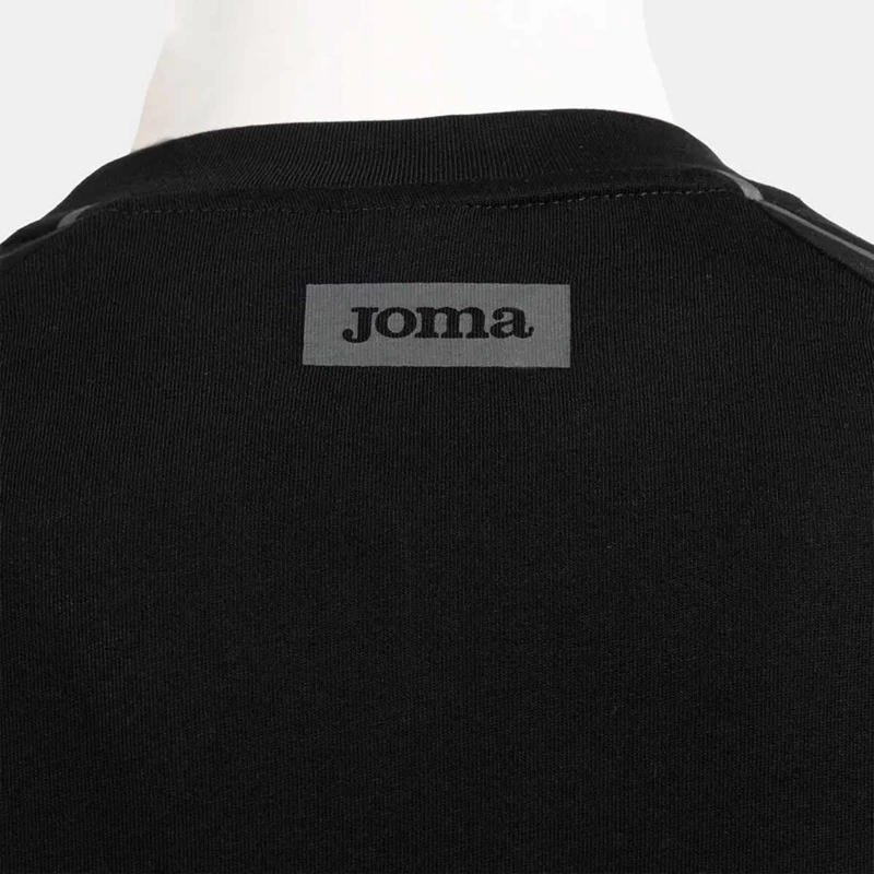 POLERA LIFESTYLE NIÑO JOMA ICONO STREET NEGRA - 4