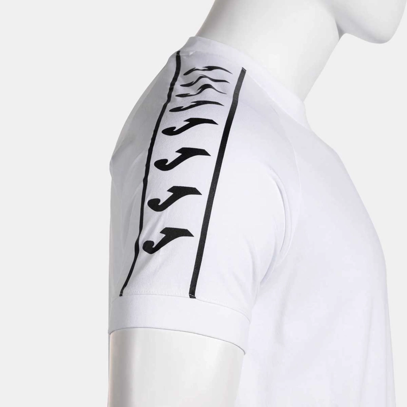 POLERA LIFESTYLE NIÑO JOMA ICONO STREET BLANCA - 4