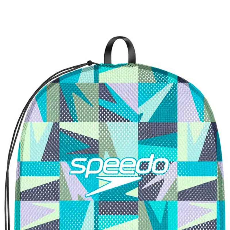 GYMSACK NATACION UNISEX SPEEDO XL TEAM MESH BAG VERDE - 2