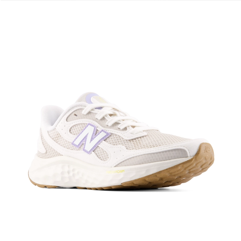 ZAPATILLAS RUNNING MUJER NEW BALANCE ARISHI V4 BLANCAS/BEIGE - 3