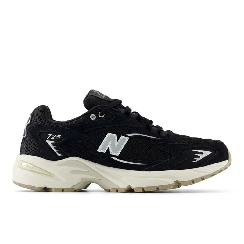 ZAPATILLAS URBANAS UNISEX  NEW BALANCE 725 NEGRAS/BLANCA - 1