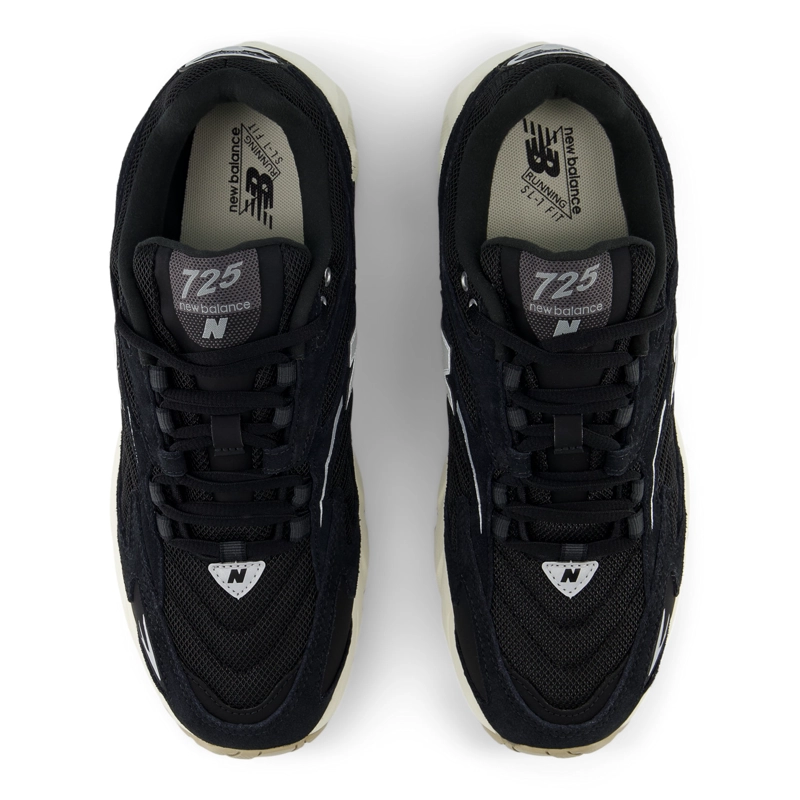 ZAPATILLAS URBANAS UNISEX  NEW BALANCE 725 NEGRAS/BLANCA - 4