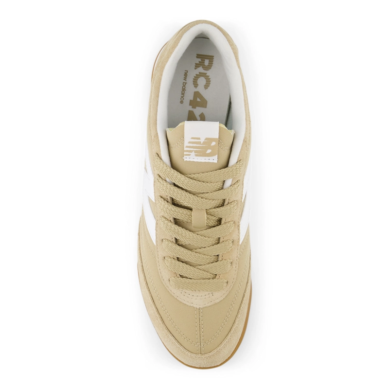 ZAPATILLAS URBANAS UNISEX NEW BALANCE RC42 BEIGE/BLANCA - 2