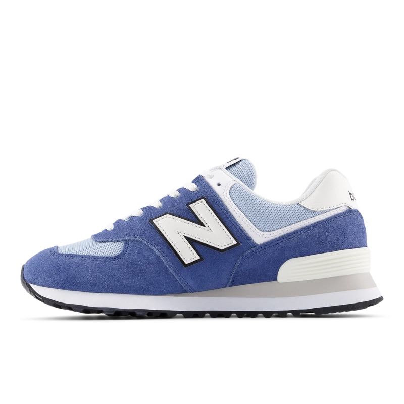 ZAPATILLAS URBANAS UNISEX NEW BALANCE 574 AZUL OSCURO/BLANCA - 2