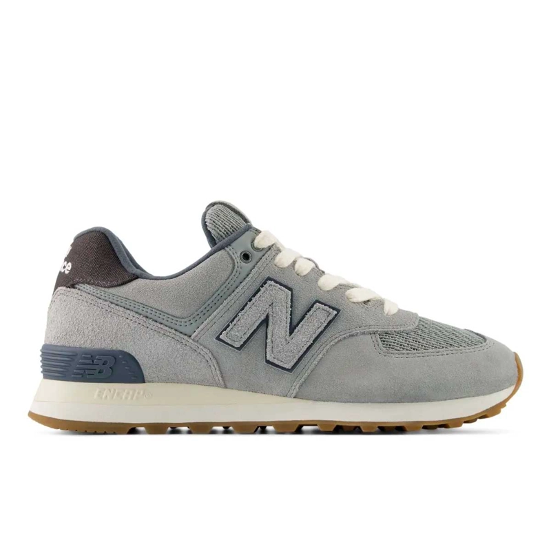ZAPATILLAS URBANAS UNISEX NEW BALANCE 574 GRISES/BEIGE - 1