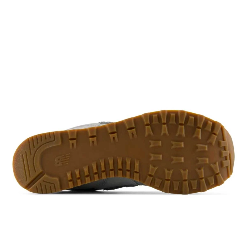 ZAPATILLAS URBANAS UNISEX NEW BALANCE 574 GRISES/BEIGE - 4