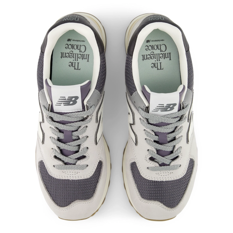 ZAPATILLAS URBANAS UNISEX NEW BALANCE 574 BEIGE/GRISES - 3