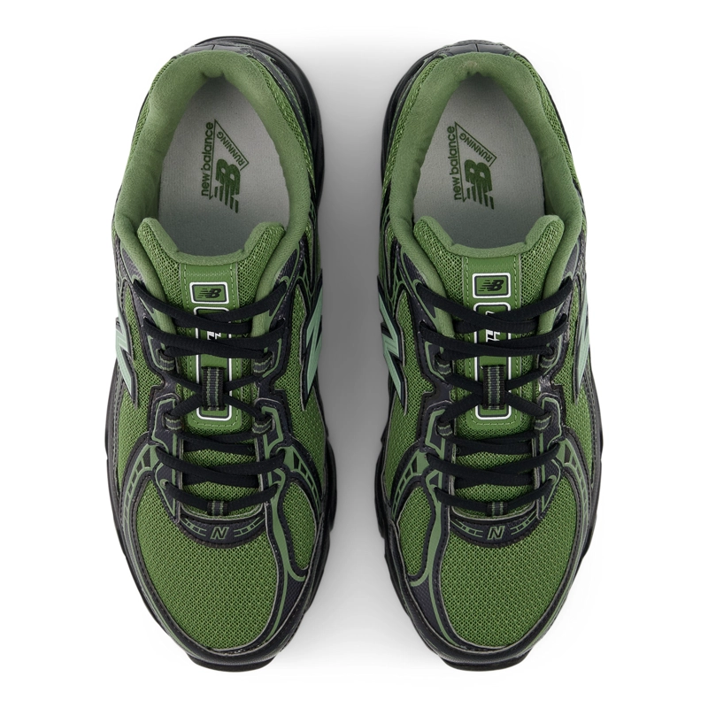 ZAPATILLAS URBANAS UNISEX NEW BALANCE 740 VERDE/NEGRAS - 3