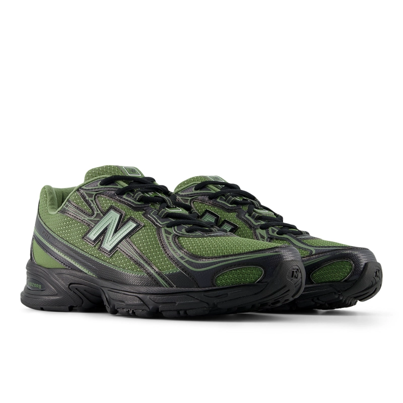 ZAPATILLAS URBANAS UNISEX NEW BALANCE 740 VERDE/NEGRAS - 4