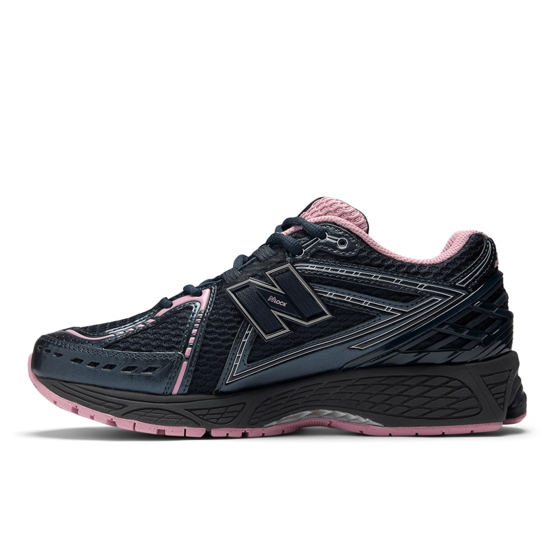 ZAPATILLAS URBANAS UNISEX NEW BALANCE 1906 R NEGRAS/ROSA - 2
