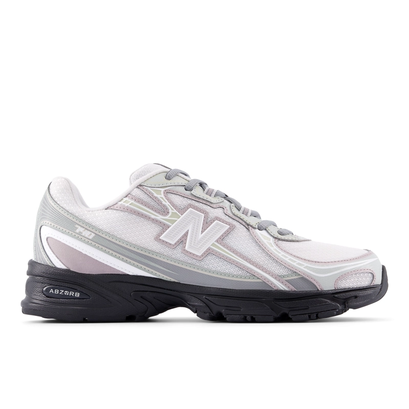 ZAPATILLAS URBANAS UNISEX NEW BALANCE 740 BLANCA/NEGRAS - 1