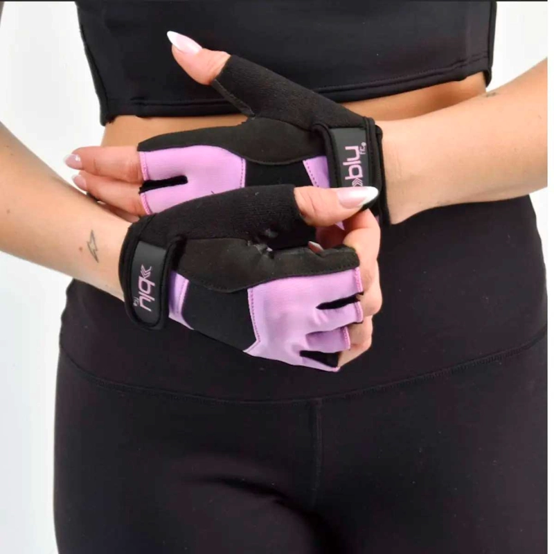 GUANTES PARA PESAS MUJER BLU FIT BICOLOR - 2
