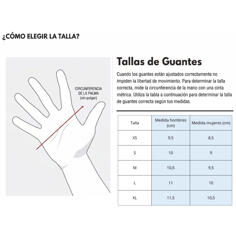 GUANTES PARA PESAS MUJER BLU FIT BICOLOR - 5