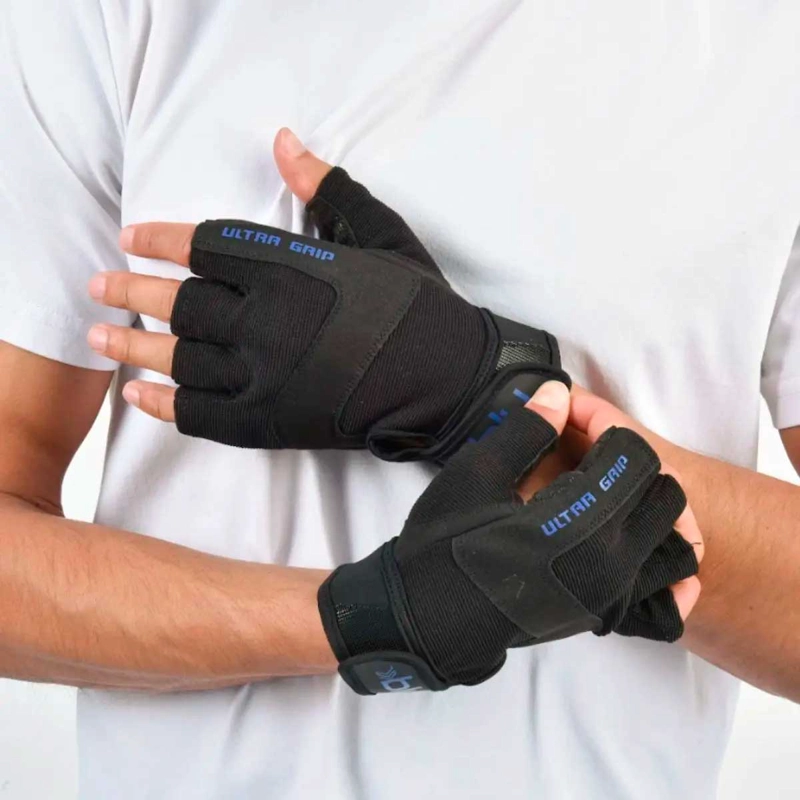 GUANTES PARA PESAS HOMBRE BLU FIT AZUL