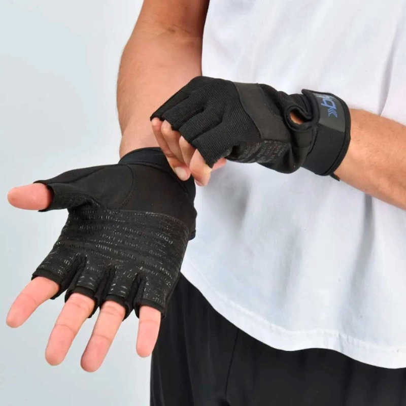 GUANTES PARA PESAS HOMBRE BLU FIT AZUL - 2