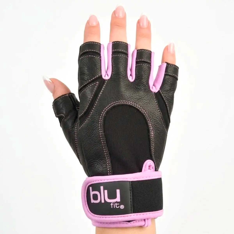 GUANTES PARA PESAS MUJER BLU FIT ROSADOS - 5