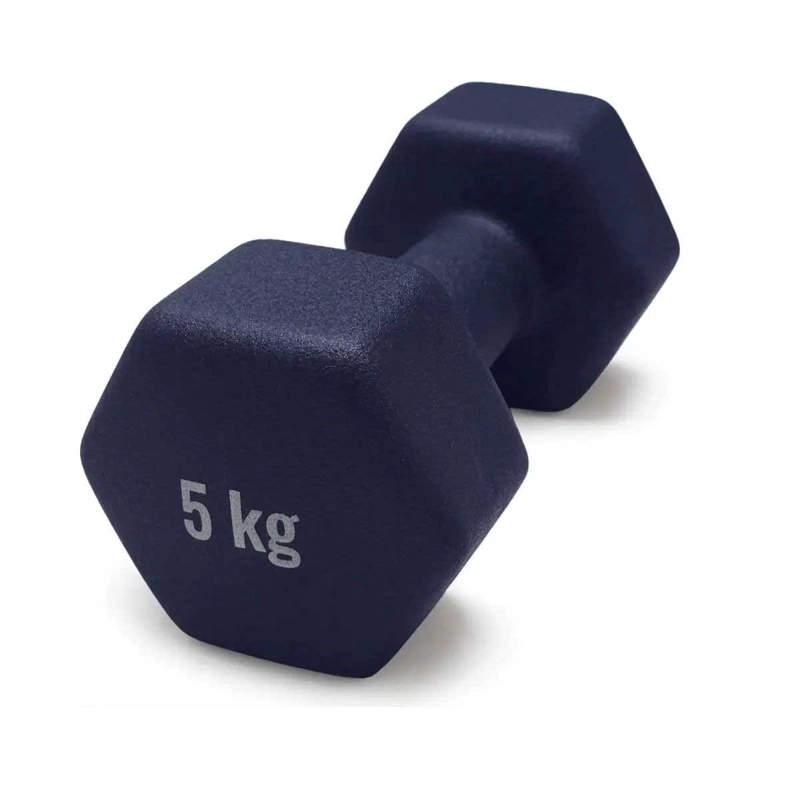 MANCUERNA BLU FIT NEOPRENO 5 KG - 2