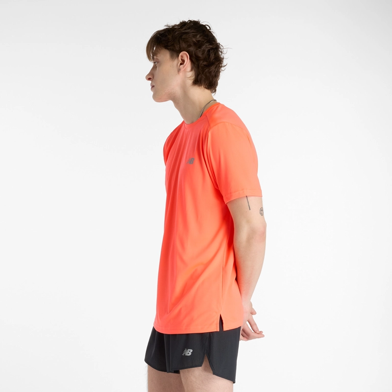 POLERA RUNNING HOMBRE NEW BALANCE SPORT ESSENTIALS ROJO - 6