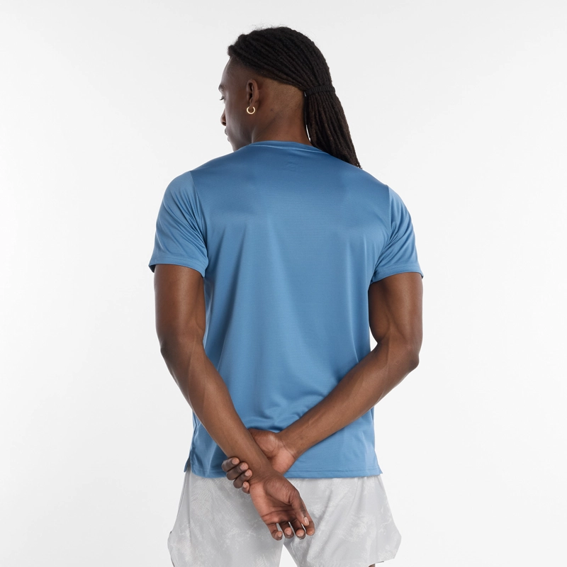 POLERA RUNNING HOMBRE NEW BALANCE SPORT ESSENTIALS AZUL - 2