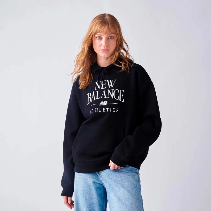 NEW BALANCE POLERON LIFESTYLE MUJER NEW BALANCE LINEAR HERITAGE NEGRO