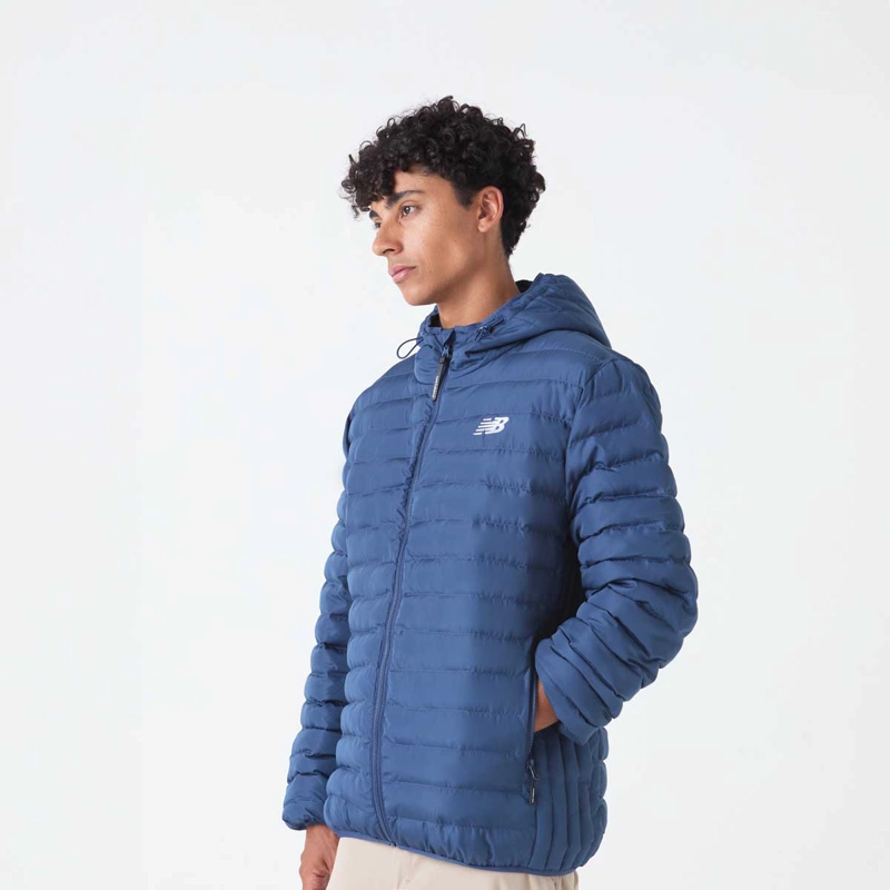 PARKA OUTDOOR HOMBRE NEW BALANCE SPORT ESSENTIALS HOODED - 3
