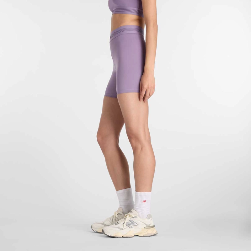 CALZA CORTA RUNNING MUJER NEW BALANCE AC FITTED SHORT 5 - 2