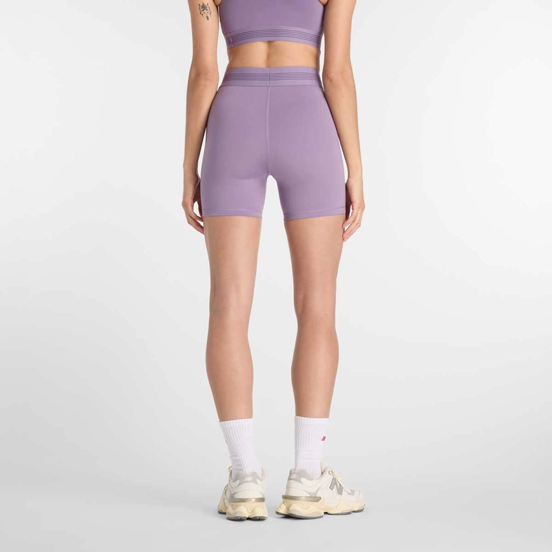 CALZA CORTA RUNNING MUJER NEW BALANCE AC FITTED SHORT 5 - 3
