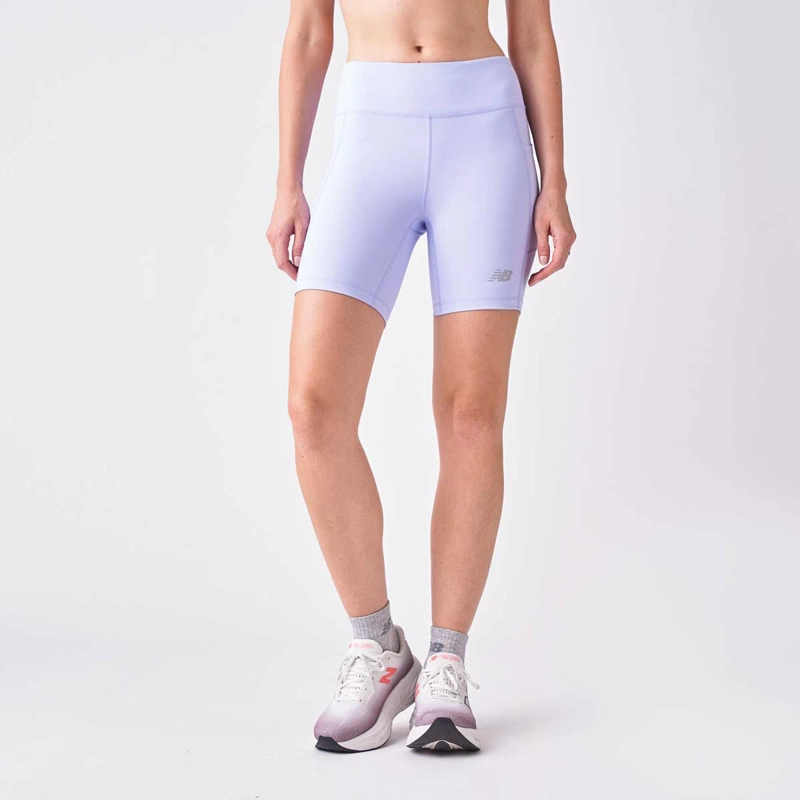 CALZA CORTA RUNNING MUJER NEW BALANCE ESSENTIALS HIGH RISE 6 - 1