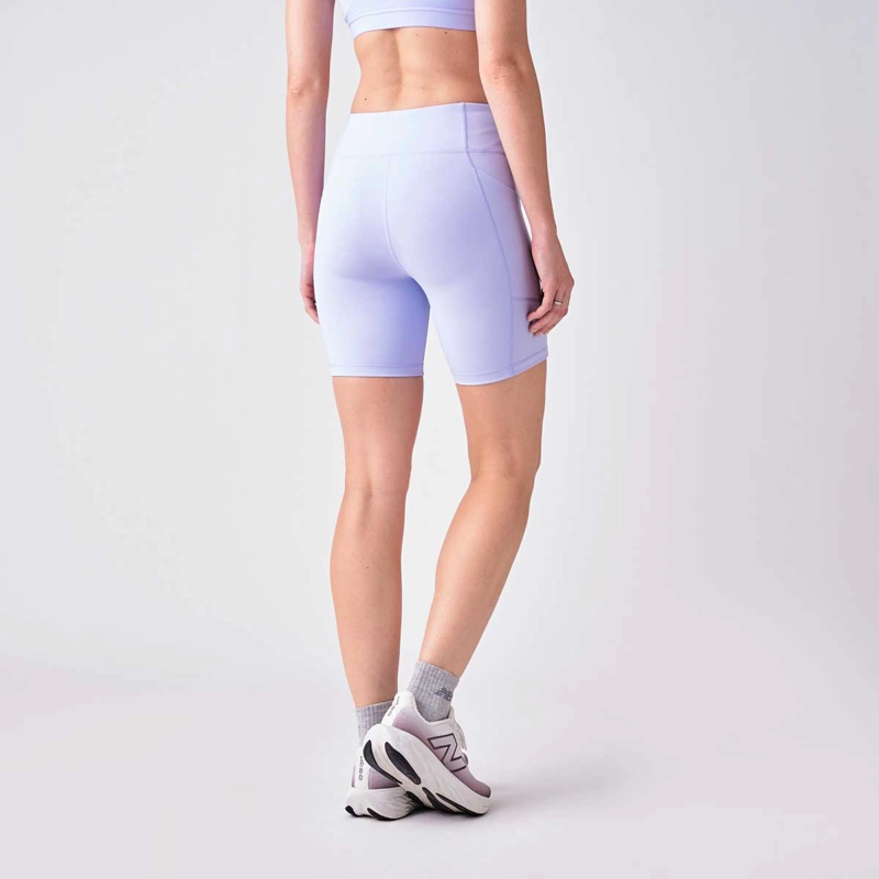 CALZA CORTA RUNNING MUJER NEW BALANCE ESSENTIALS HIGH RISE 6 - 2