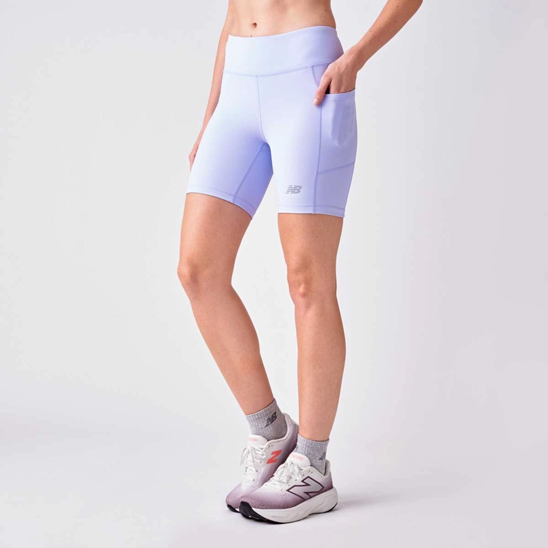 CALZA CORTA RUNNING MUJER NEW BALANCE ESSENTIALS HIGH RISE 6 - 3