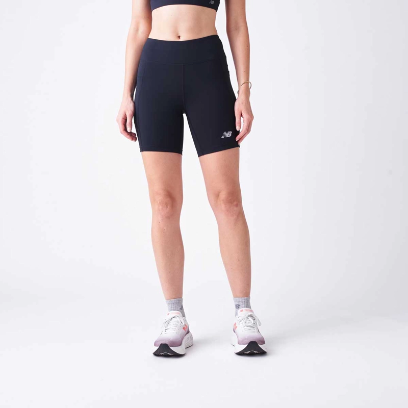 CALZA CORTA RUNNING MUJER NEW BALANCE ESSENTIALS HIGH RISE 6 - 1