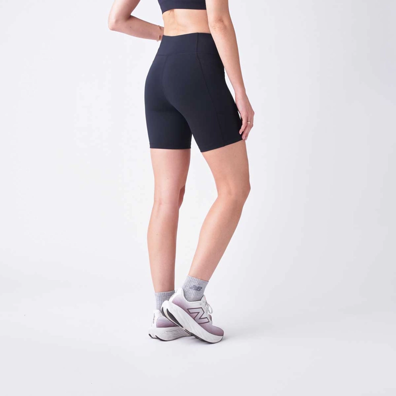 CALZA CORTA RUNNING MUJER NEW BALANCE ESSENTIALS HIGH RISE 6 - 2