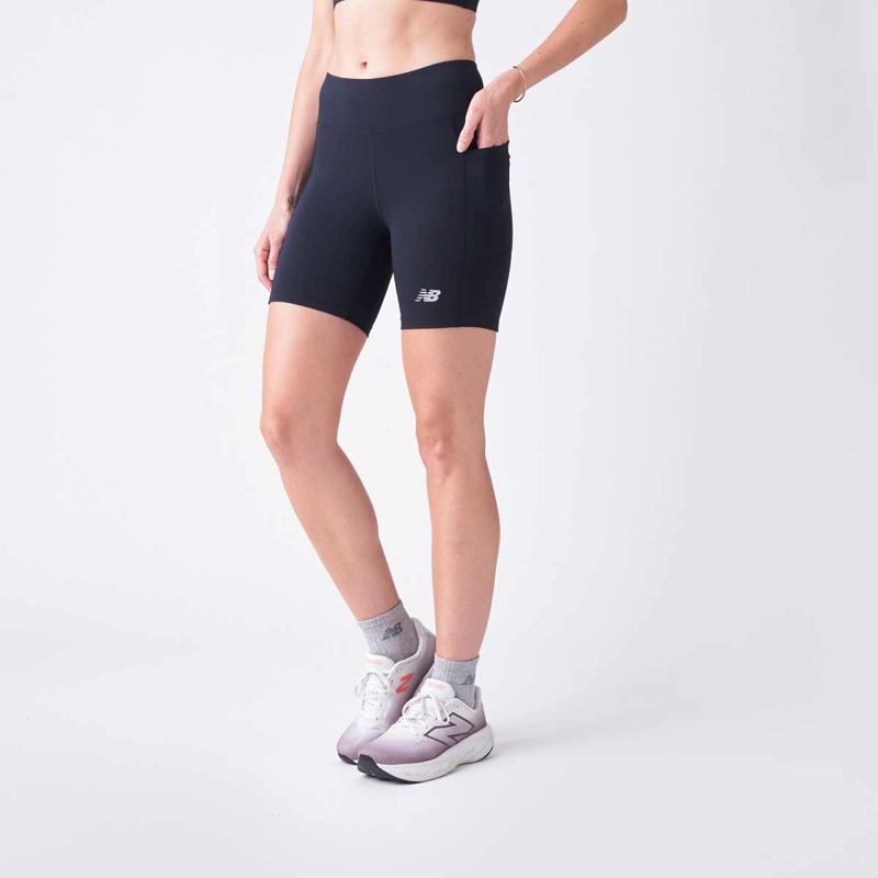 CALZA CORTA RUNNING MUJER NEW BALANCE ESSENTIALS HIGH RISE 6 - 3