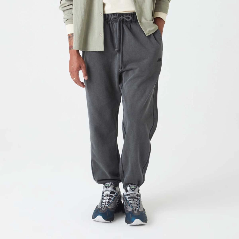 PANTALON LIFESTYLE HOMBRE NEW BALANCE ATHLETICS JOGGER GRIS - 3