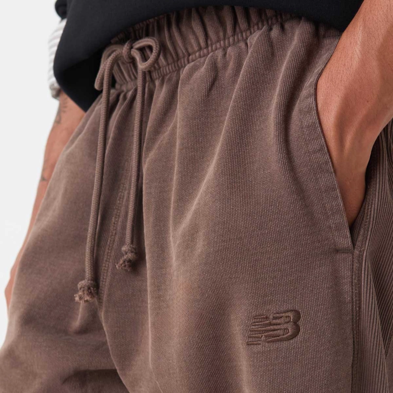 PANTALON LIFESTYLE HOMBRE NEW BALANCE ATHLETICS JOGGER CAFE - 4