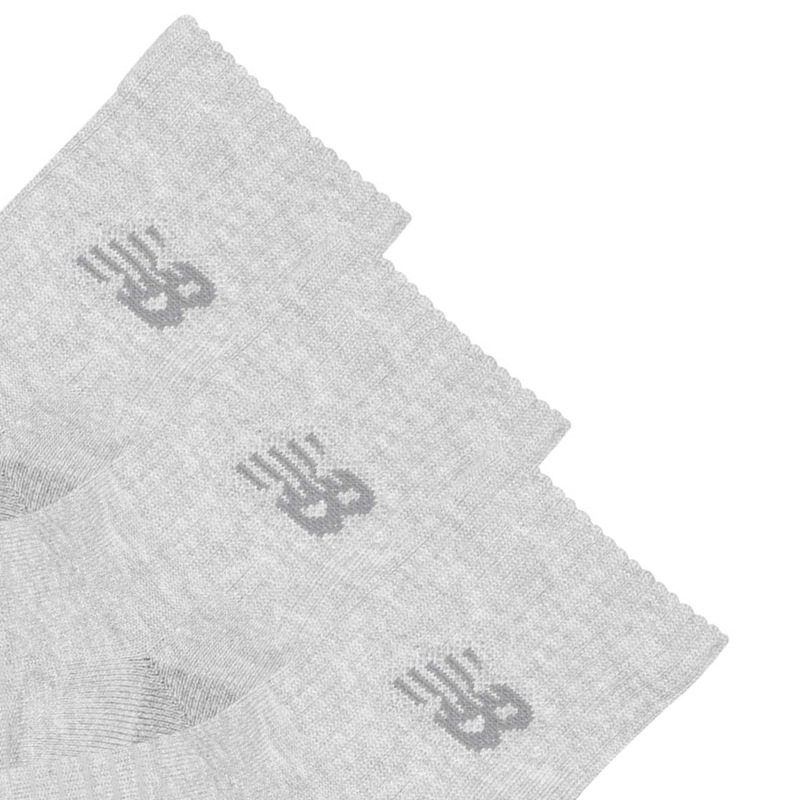 CALCETINES 3 PARES UNISEX NEW BALANCE ACTIVE QUARTER GRIS - 4