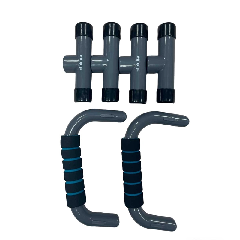 BARRAS FIJAS PUSH UPS FITNESS BLU FIT AZUL - 3