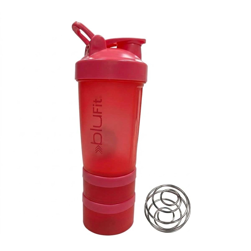 BOTELLA MIXER BLU FIT ROSADO 450 ML - 2