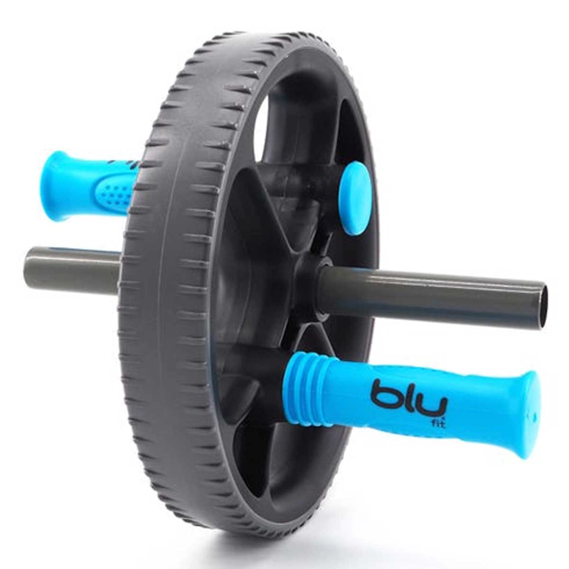 RUEDA EJERCICIOS ABDOMINALES BLU FIT AB WHEEL AZUL - 2