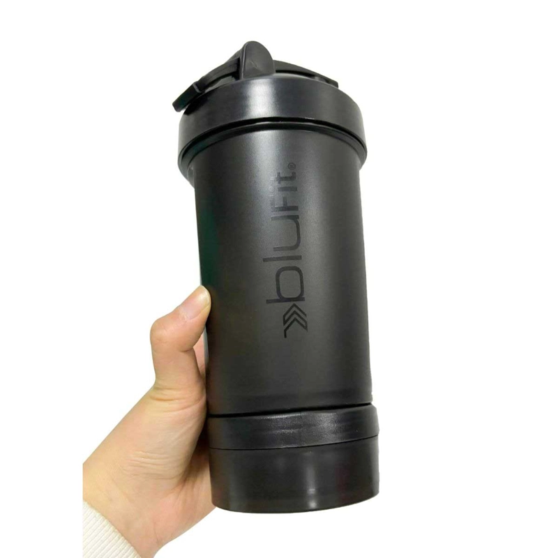 BOTELLA MIXER BLU FIT NEGRO 450 ML - 4