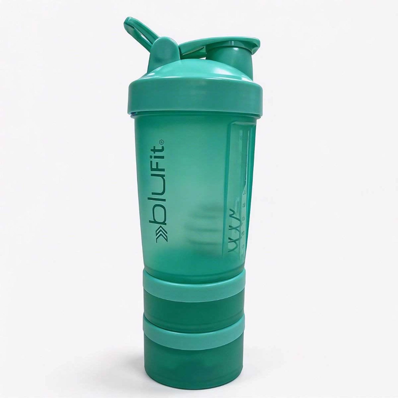BOTELLA MIXER BLU FIT TURQUESA 450 ML - 3