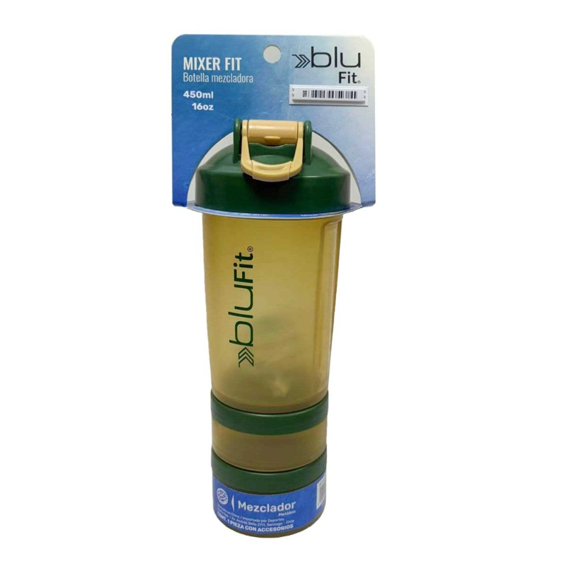 BOTELLA MIXER BLU FIT BEIGE 450 ML - 3